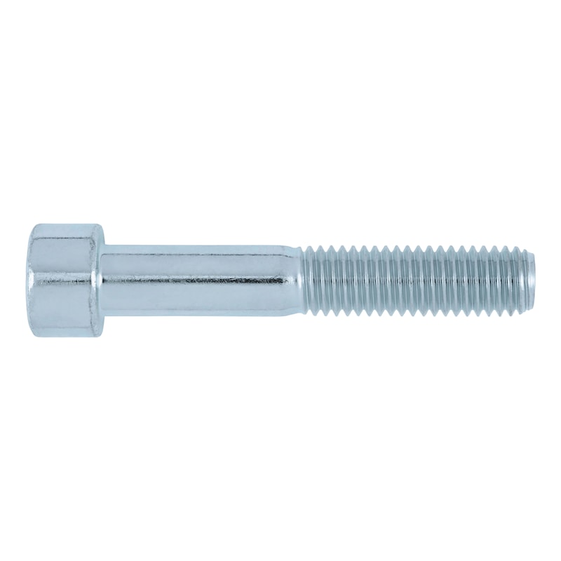 Hexalobular-type cheese head screw ISO 14579, steel 8.8, zinc-plated, blue passivated (A2K) - 1