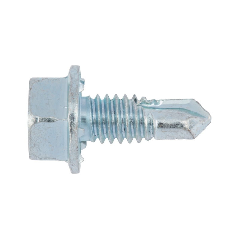 Contact drilling screw, hexagon head with collar pias<SUP>®</SUP> - 1