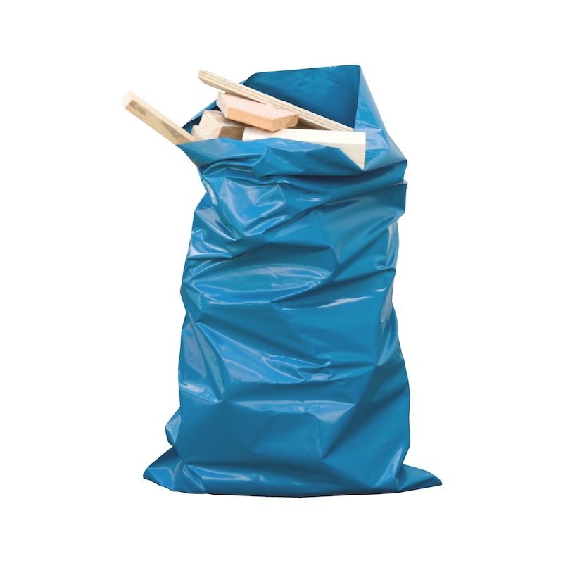 Refuse bag Without pull tie - LREFUSBG-HEAVY-DUTY-BLUE-700X1100MM
