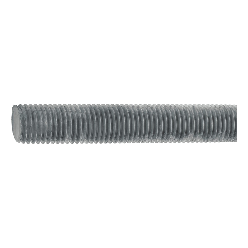 Threaded rod with test certificate - 1