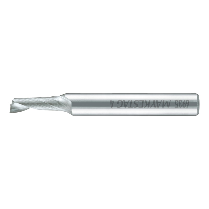 Mini solid carbide single-tooth cutter, aluminium - 1