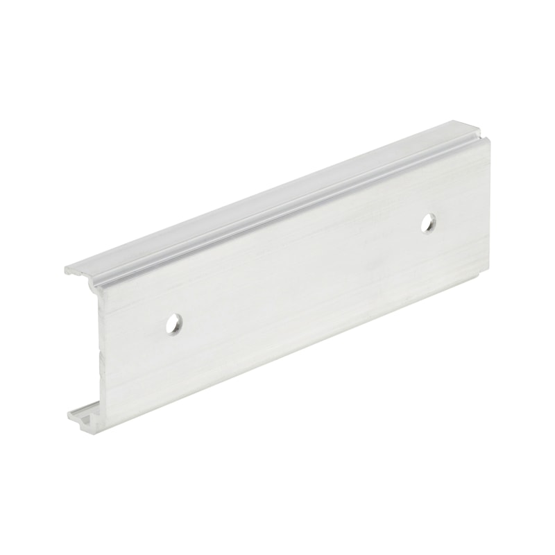 Clip for Redoslide interior sliding door fitting, wood and aluminium front panel