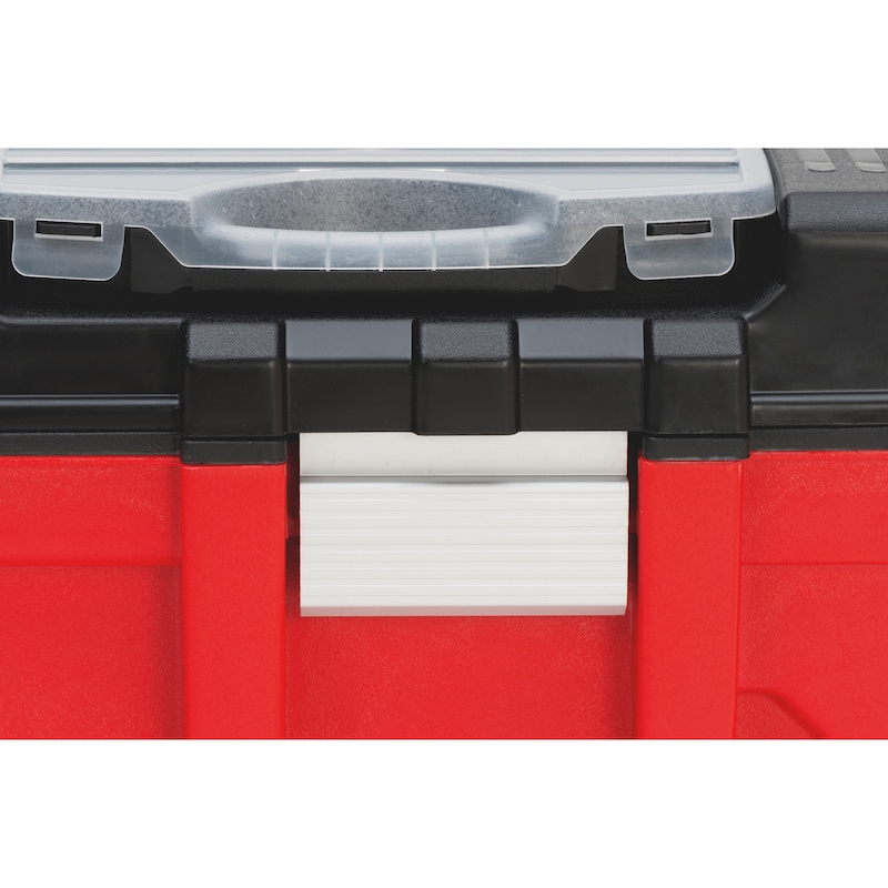 Werkzeug-Box PP mit herausnehmbaren Fächern und einem herausnehmbaren Einsatz - 2