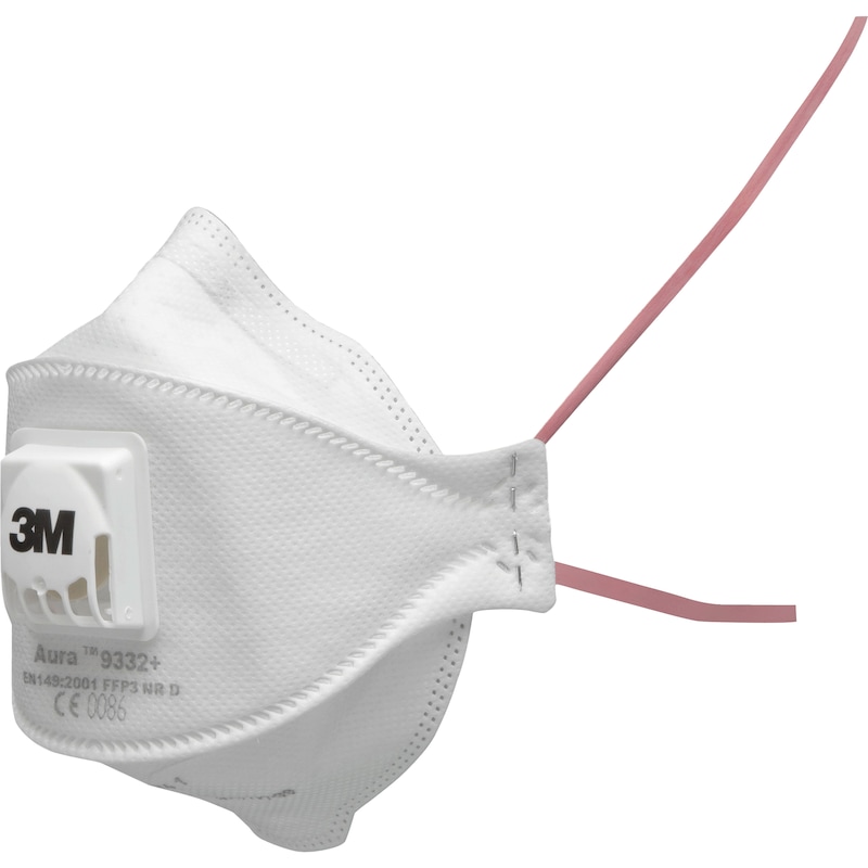Atemschutzmaske Komfort – gefaltet 3M Aura 9300+