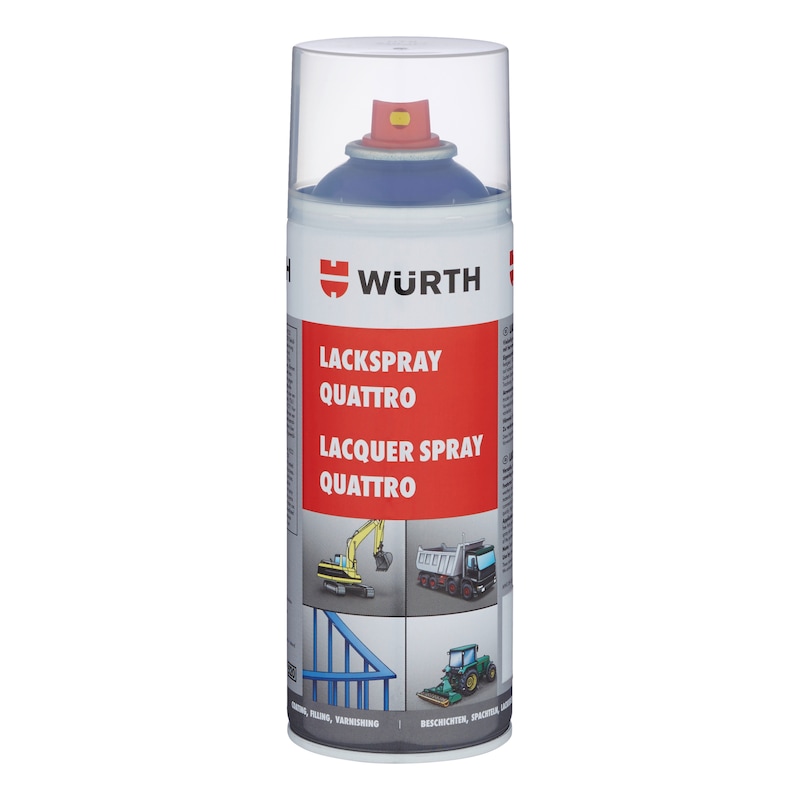Vernice spray Quattro - VERSPR-QUATTRO-R5002-BLUOLTREMARE-400ML