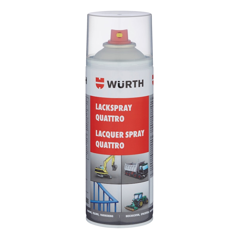 Vernice spray Quattro - VERSPR-QUATTRO-R7035-GRIGIOLUCE-400ML