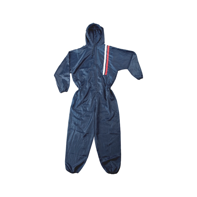 Reusable painting suit With hood and drawstring - PNTOVERAL-BLUE-XXL