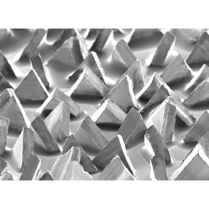 Disco in fibra vulcanizzata con grana abrasiva in ceramica veloce Longlife - 3