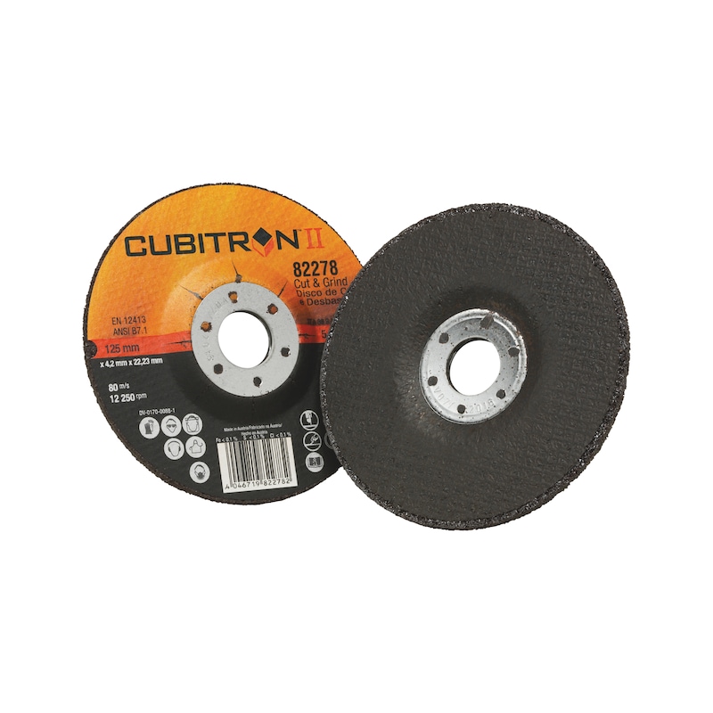 3M™ Cubitron™ II Cut & Grind rough grinding disc