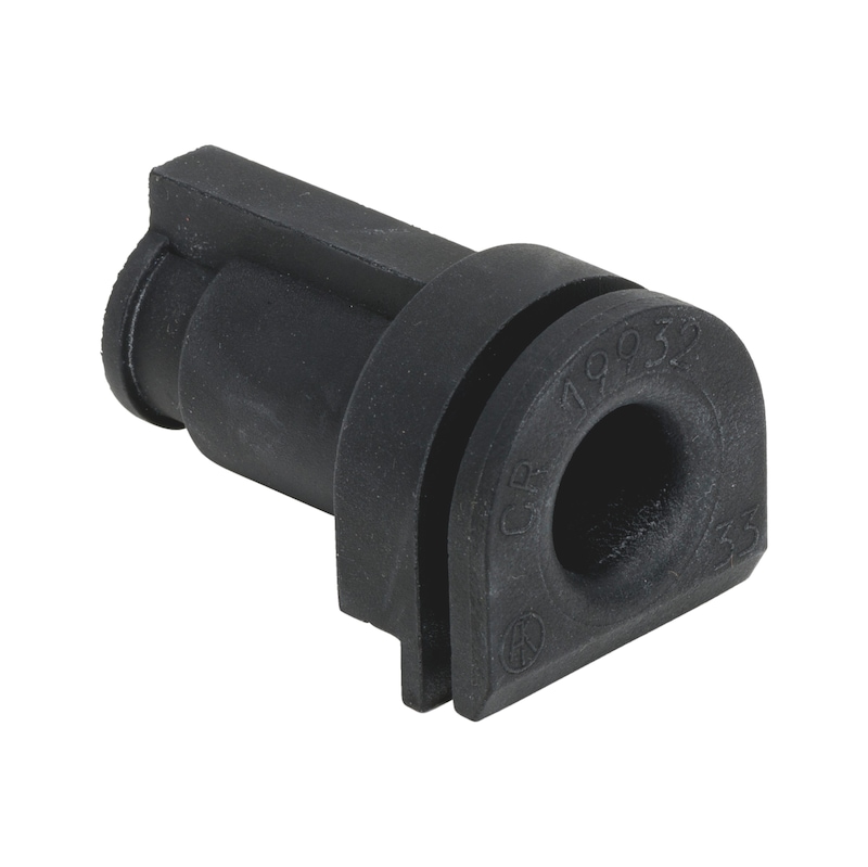 Cable grommet for standard cable connector box