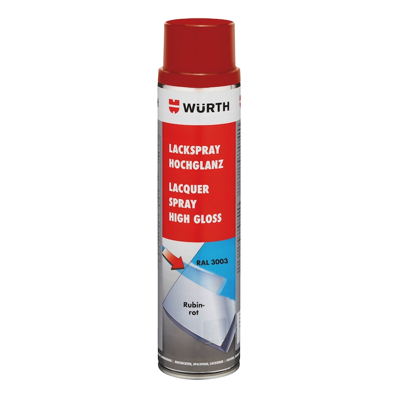 Vernice spray, elevata lucentezza - VERNICE-SPRAY-R3003-RSO-RUBINO-BRI-600ML