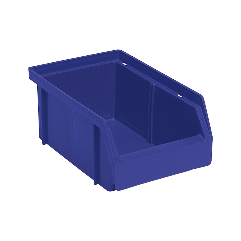 Boîte de stockage pour consommables et petites pièces - BAC-PLASTIQUE-TAILLE4-BLEU