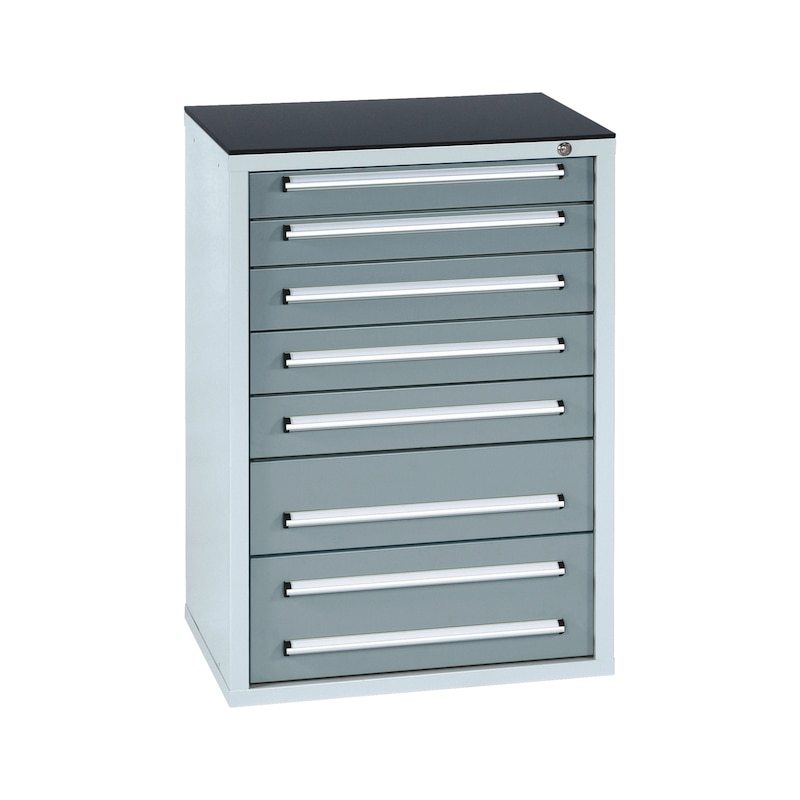 Drawer cabinet PRO 550 - DRWRCAB-SF7-550-RAL7042