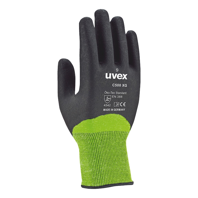Cut protection glove - CUTPROTGLOV-UVEX-C500-XG-60600-SZ10