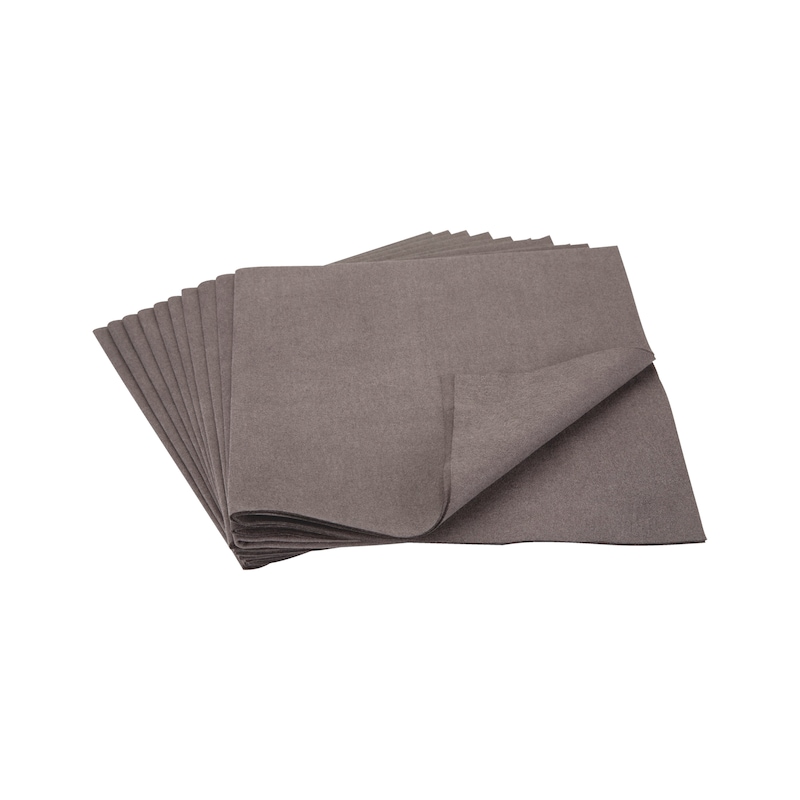 Microactive cloth Clean & Polish - MICROCLTH-CLEAN&POLISH-BLACK-400X400MM