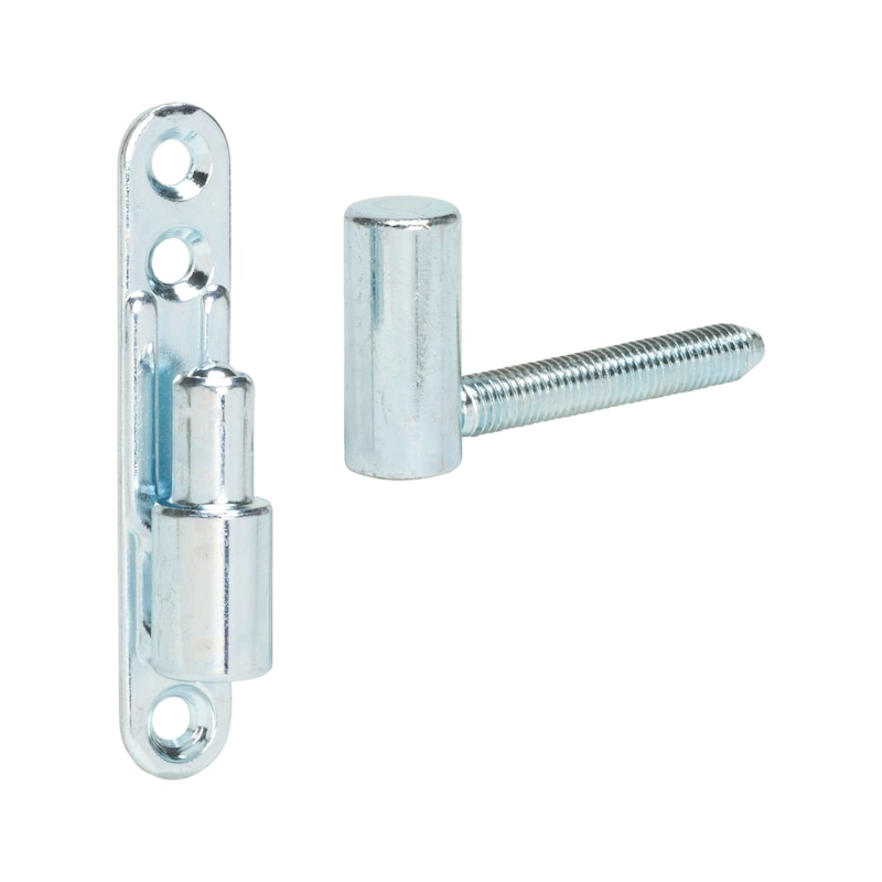 Renovation hinge, screw-on/drill-in  - 1