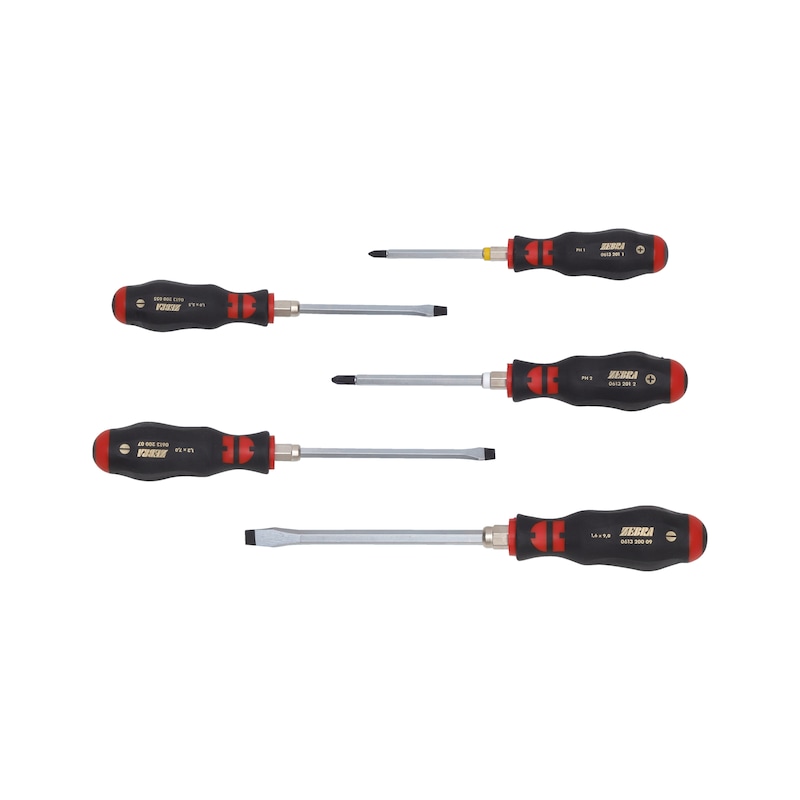 3-component screwdriver set 5 pieces