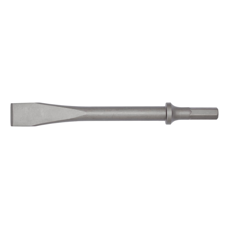 Flat chisel For pneumatic chipping hammers