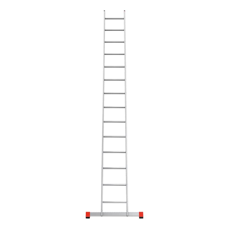 Aluminium runged leaning ladder Lightweight and strong - LANDLDR-ALU-TRAV-14RUNGS