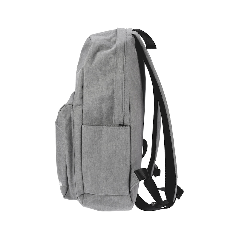 Backpack with laptop compartment - BACKPACK-DARK-GREY-25X8X46CM