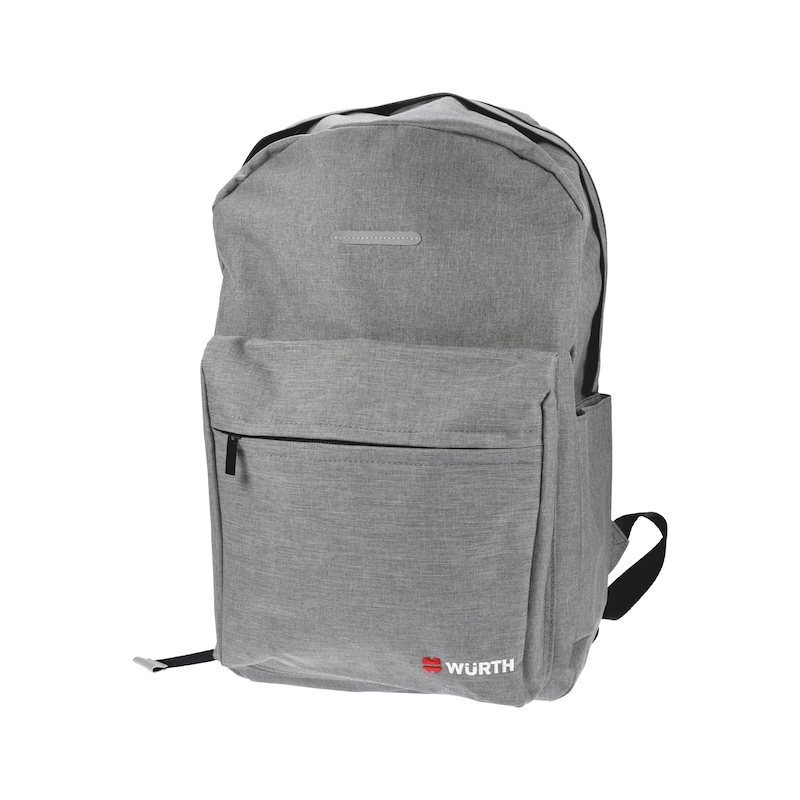 Backpack with laptop compartment - BACKPACK-DARK-GREY-25X8X46CM