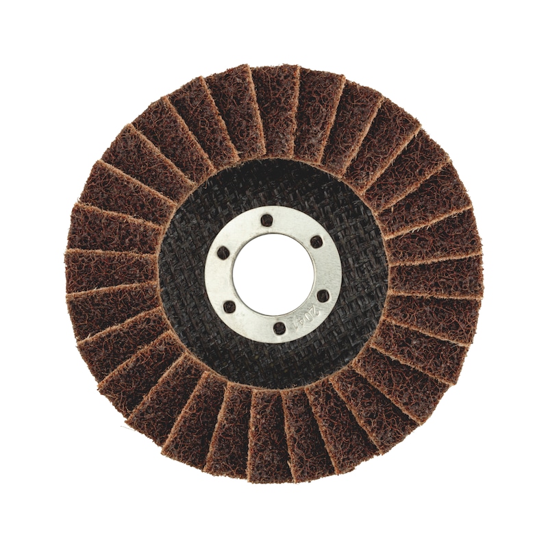 Fleece Segmented Grinding Disc For direct use on angle grinders - SNDDISC-NYLFLC-COARSE-115X22,23