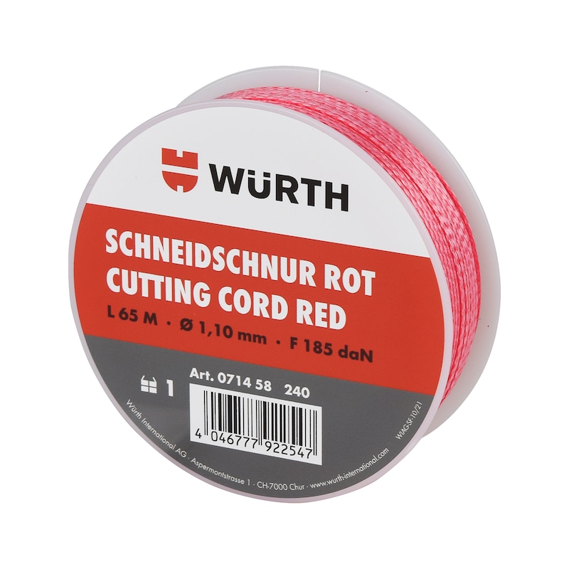 Windscreen cutting line - CUTLNE-WSCRN-RED-L65M