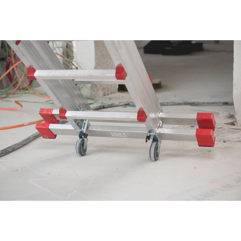 Transport rollers For aluminium profile telescopic ladders - TRANROLL-F.TELELDR-1PAIRS