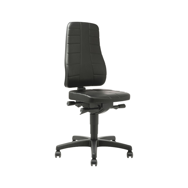 Swivel work chair PRO With synthetic leather cover - 1