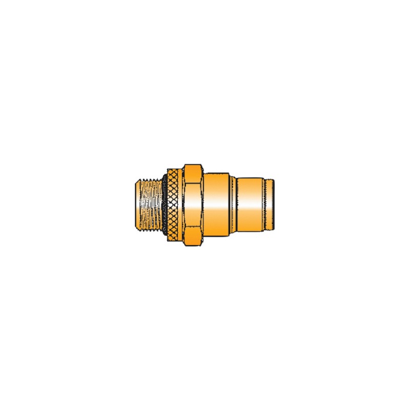 Plug connector inch pipe with male thread - 2