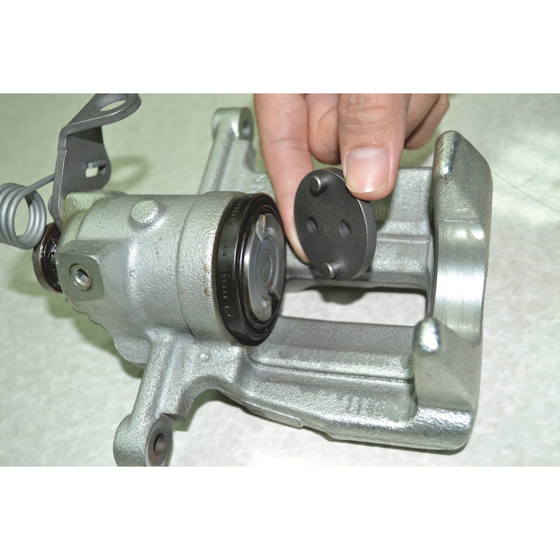 Brake piston resetting tool set - BRKRST-(PRESS-TURN)-44PCS