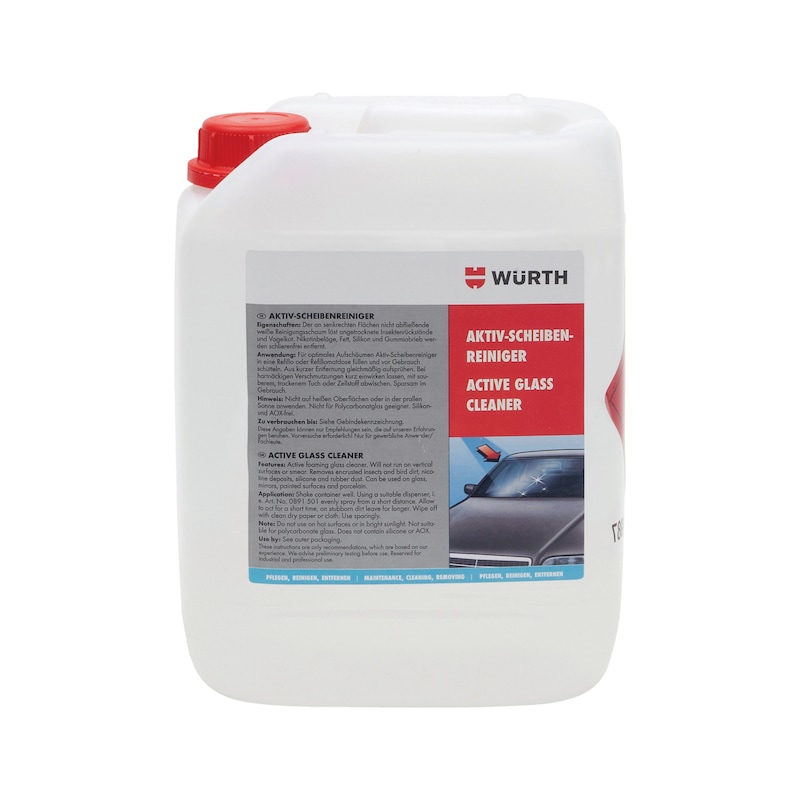 Active glass cleaner - WSCRNCLNR-ACTIVE-5LTR