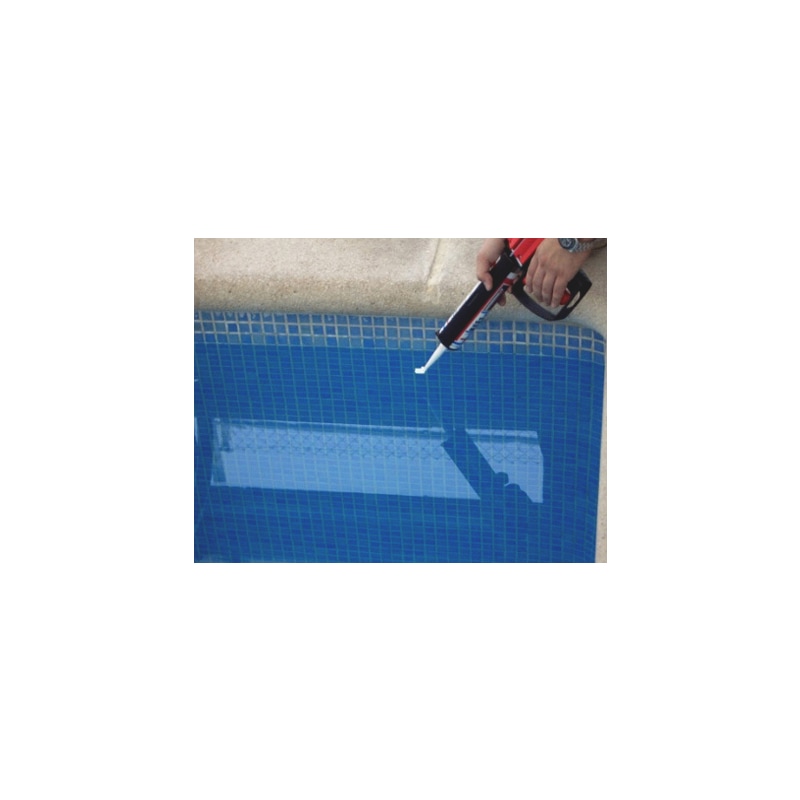 Mastic-colle hybride MS polymère Pool pour piscines et zones humides - MS POOL