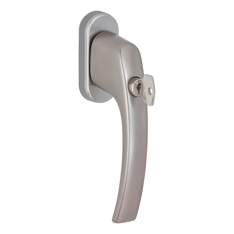 AL 420 lockable window handle - WH-RT-AL420-LOKABLE-100NM-F9-32-10