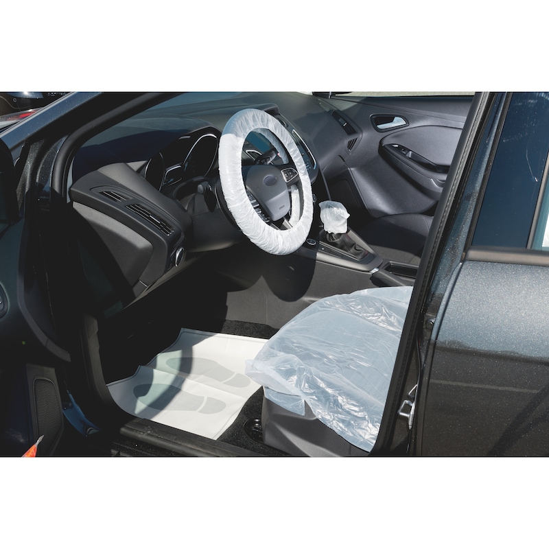 Kit de protection d'habitable de véhicule 4 en 1 4 pièces - INPROT-VEH-SET-PE-COMBI-4IN1-100PCS