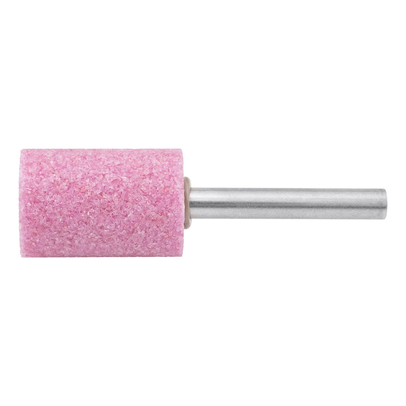 Specielt sammensat aluminiumoxid-slibespids, pink