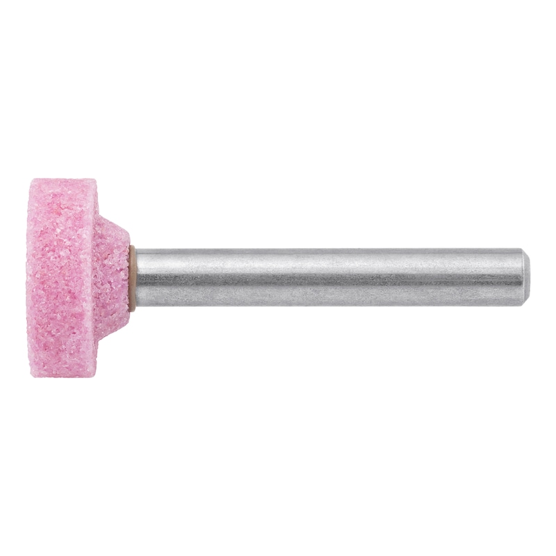 Specially fused alumina sanding tip, pink - SNDTIP-ZY2006-ABRASIVE-SHFTL6-D20-WL6