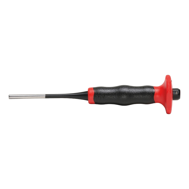 Pin punch With 2-component plastic handle - PINPNCH-5MM-L150MM