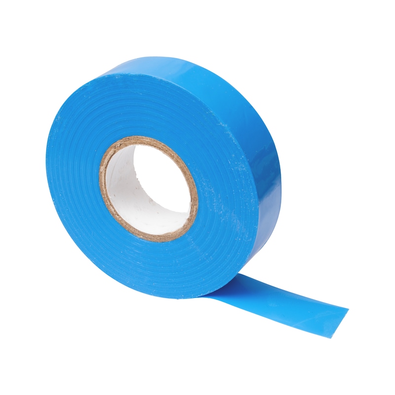 Ruban isolant plastique - PLASTIC INSULAT.TAPE LIGHT BLUE 19MM/25M