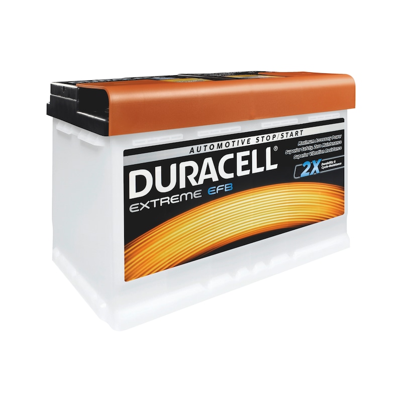 Starterbatterie DURACELL<SUP>®</SUP> EXTREME EFB - 1