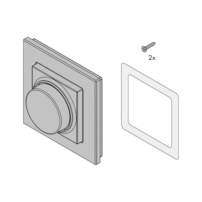 Wall switch With scroll wheel - 2