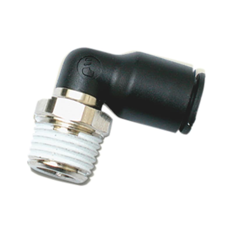 L-piece pneumatic connector LF 3000 with male thr.