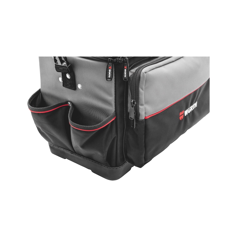 Tool bag with plastic base - TLBAG-LARGE-W.DOCUPOCKET-430X315X340MM