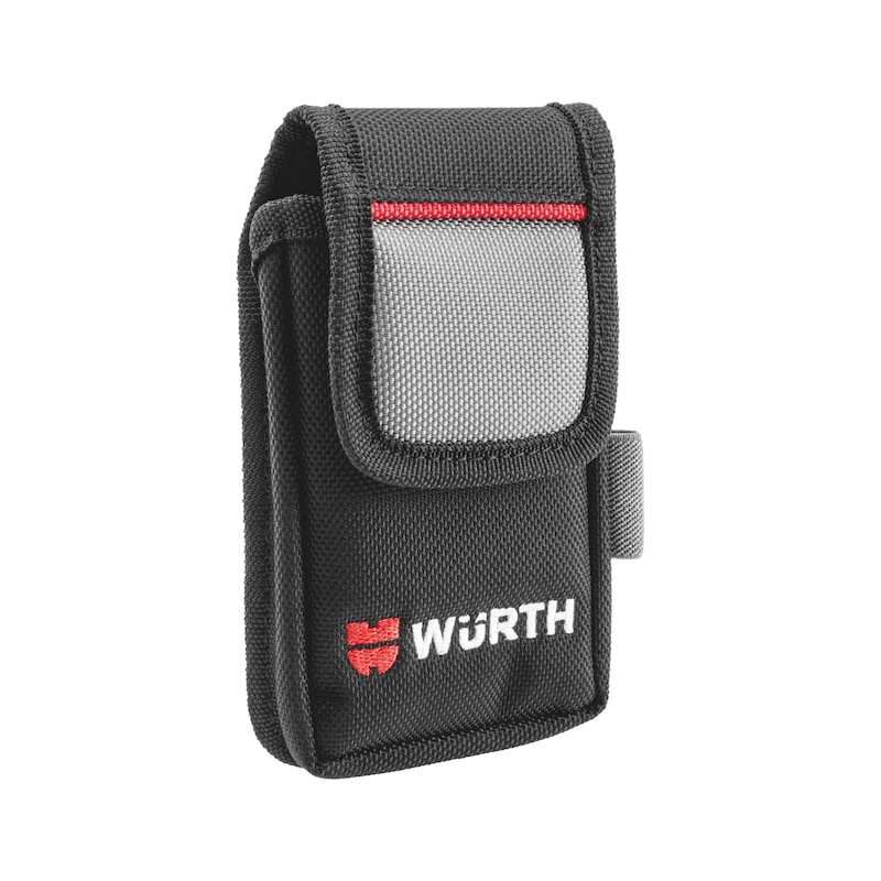 Smartphone pocket With convenient hook-and-loop fastener