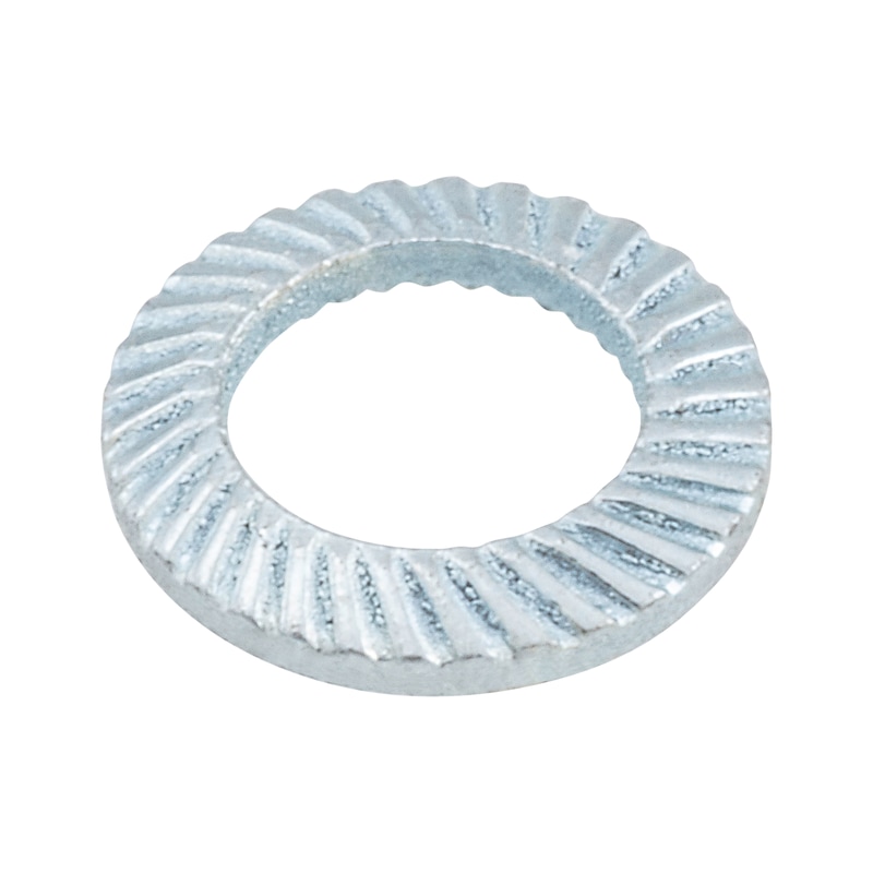 Lock washer S Spring steel with mechanically applied zinc coating (≤ dia. 3.5 zinc-plated, blue passivated) - WSH-LOK-S-(A2K)-5,5X3,2X0,45