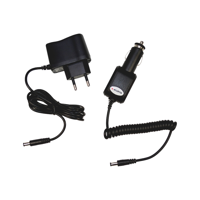 Kit de chargeur, lampe portative à LED à batterie  - KIT CHARGEURS BALADEUSE 220-12V