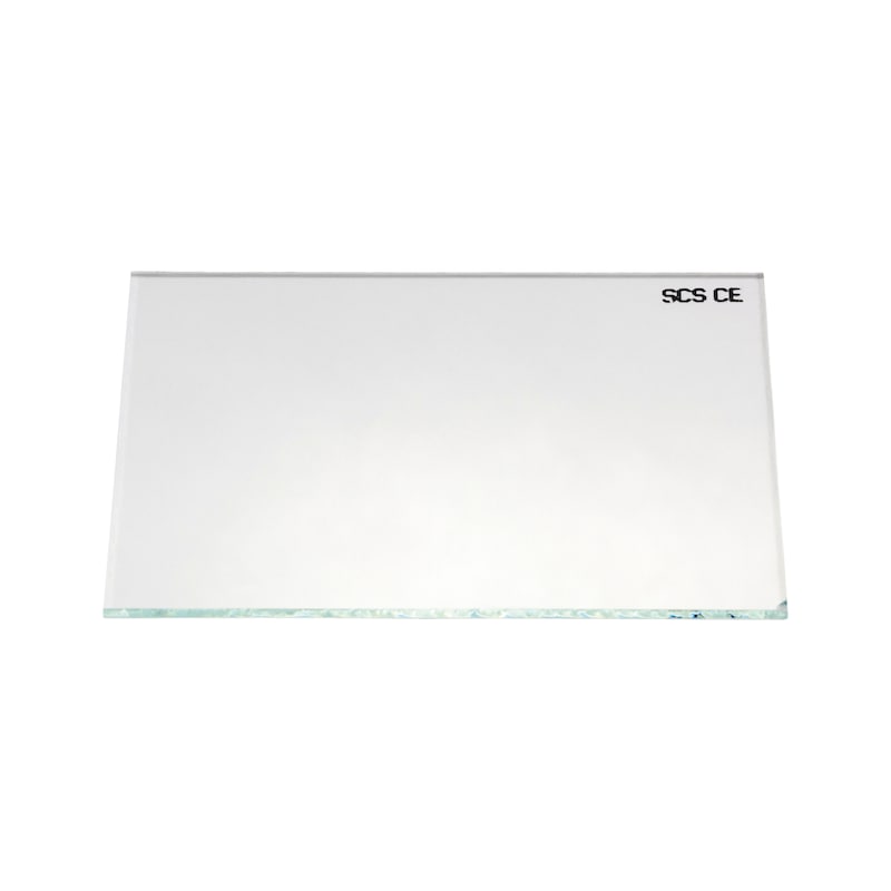 Welding lens For visors and protective screens - AY-GLASS-WELDSHLD-CLEAR-90X110MM