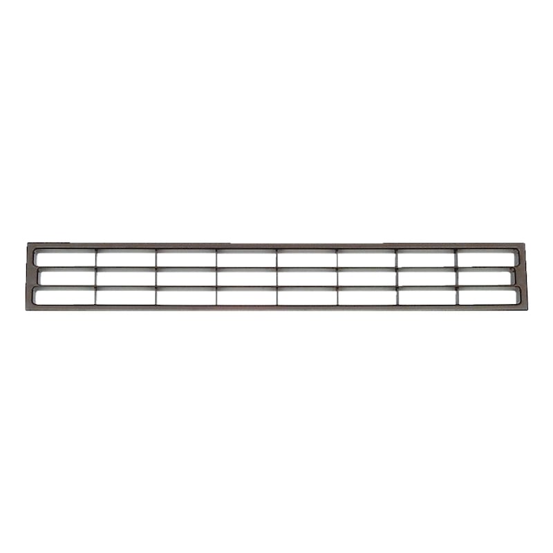 Ventilation grille with covering edge - 1