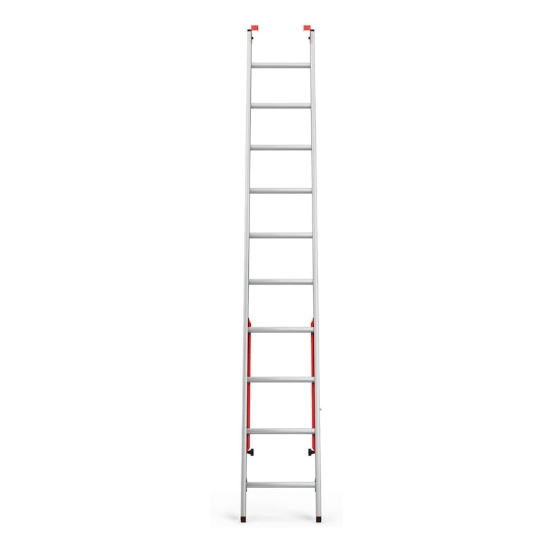 Central section For universal aluminium ladders