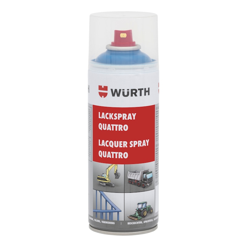 Paint spray Quattro - PNTSPR-QUATTRO-R5005-SIGNAL BLUE-400ML